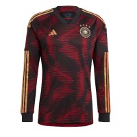 Camisa de Futebol Alemanha Equipamento Secundário Mundo 2022 Manga Comprida
